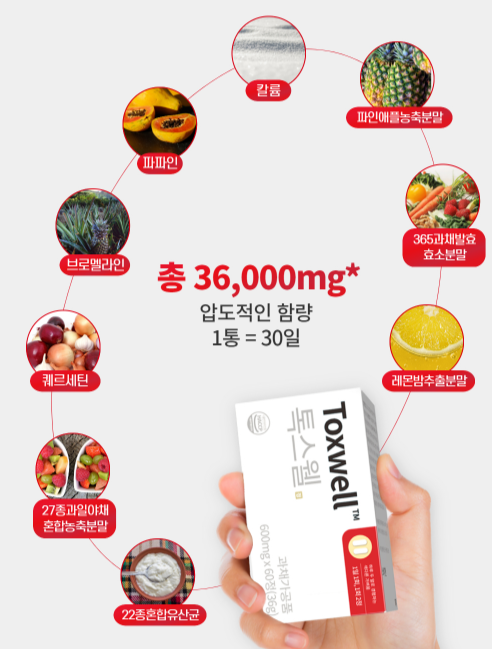 톡스웰 주요성분